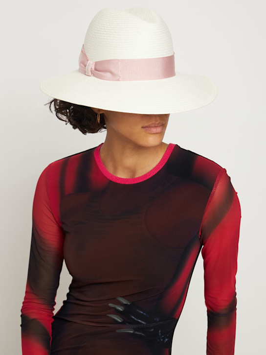 Borsalino: Claudette fine straw panama hat - women_1 | Luisa Via Roma