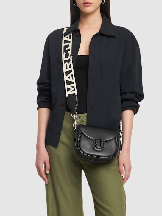 Marc Jacobs: The Small J Marc leather saddle bag - women_1 | Luisa Via Roma