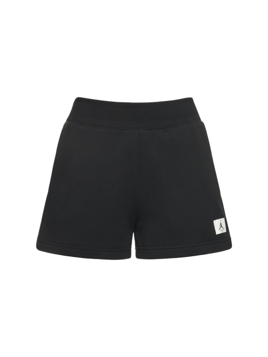 Nike: SHORTS „JORDAN FLIGHT“ - Schwarz - women_0 | Luisa Via Roma