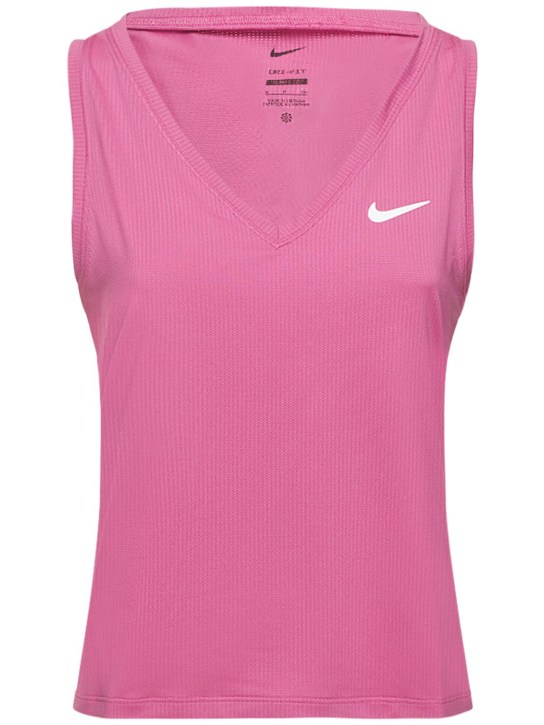Nike: Tennis tank top - Pink - women_0 | Luisa Via Roma