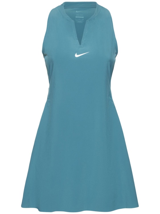 Nike: Robe de tennis - Light Blue - women_0 | Luisa Via Roma