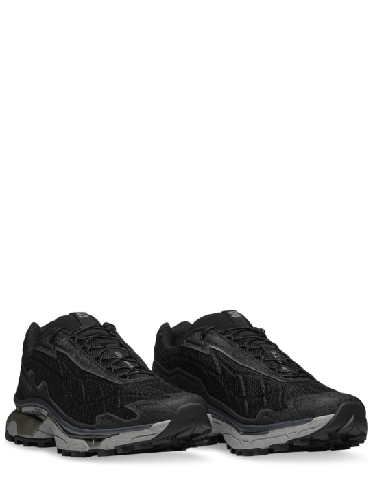 Salomon: XT-Slate Advanced sneakers - Siyah/Cam göbeği - men_1 | Luisa Via Roma