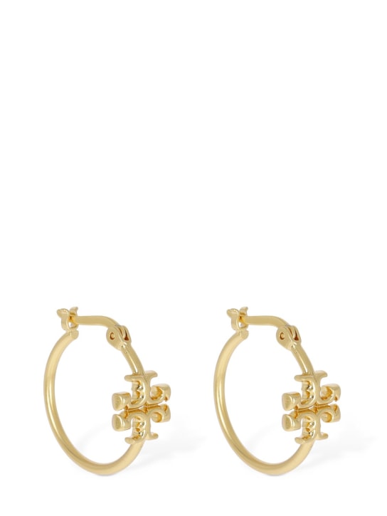 Tory burch discount small hoop earrings