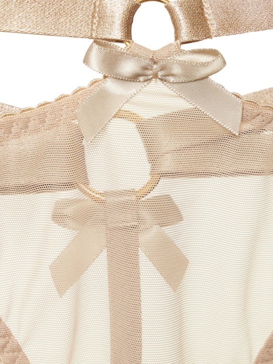 Bordelle: Harness elastic satin thong - women_1 | Luisa Via Roma