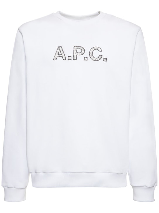 A.p.c. x liberty crewneck sweatshirt - A.P.C. - Men | Luisaviaroma