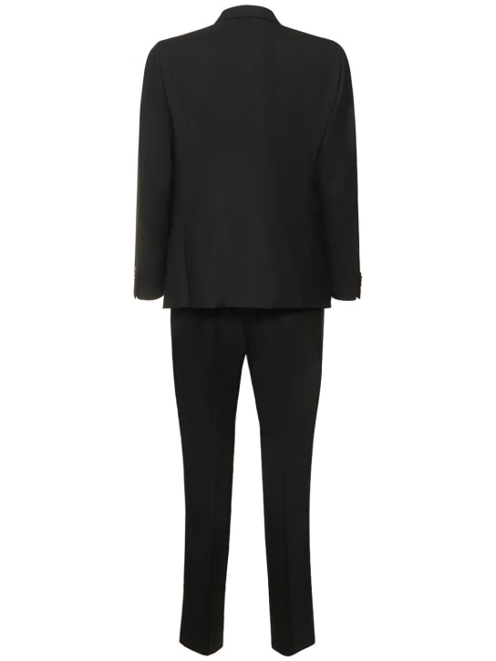 Valentino: Wool suit - Schwarz - men_2 | Luisa Via Roma