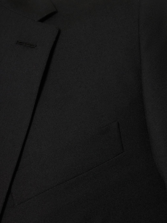 Valentino: Wool suit - Schwarz - men_1 | Luisa Via Roma