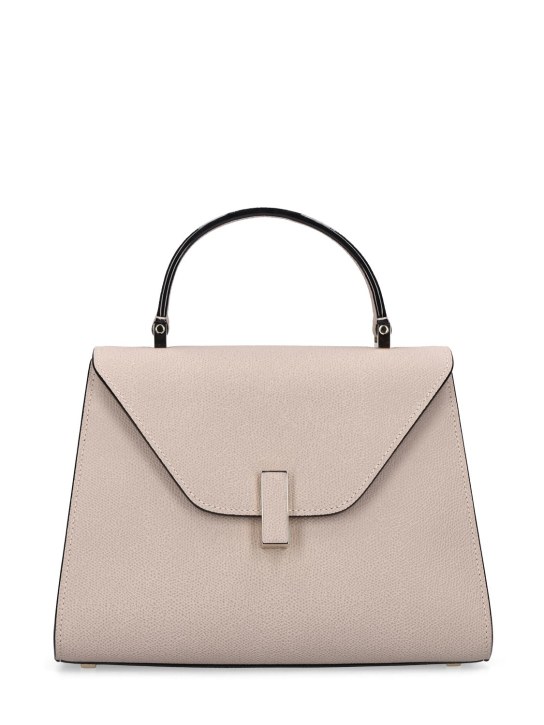 Valextra: Medium Iside soft grained leather bag - Ten rengi - women_0 | Luisa Via Roma