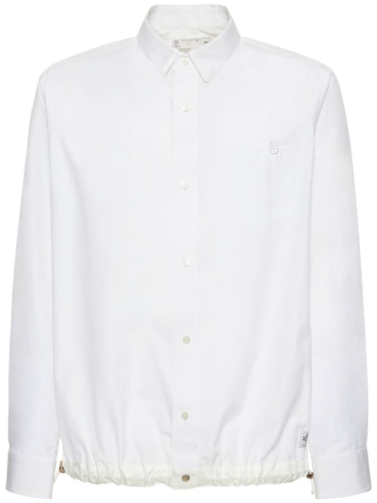 Thomas mason cotton poplin shirt - Sacai - Men | Luisaviaroma