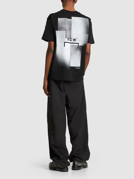A-COLD-WALL*: Brutalist print cotton jersey t-shirt - men_1 | Luisa Via Roma