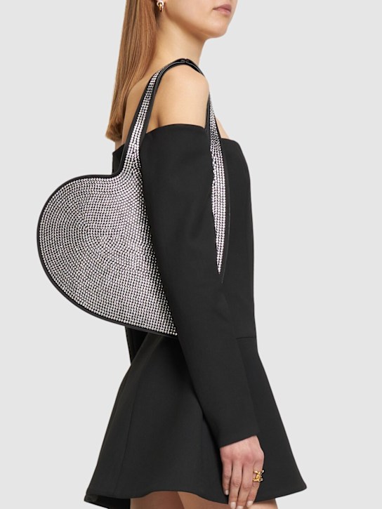 Coperni: Mini heart embellished shoulder bag - women_1 | Luisa Via Roma