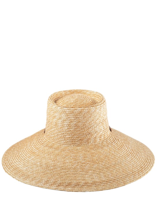 LACK OF COLOR: Paloma straw sun hat - Natural - women_3 | Luisa Via Roma