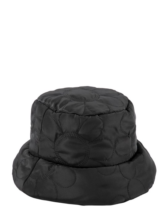 LACK OF COLOR: Puffer bucket hat - Black - women_1 | Luisa Via Roma