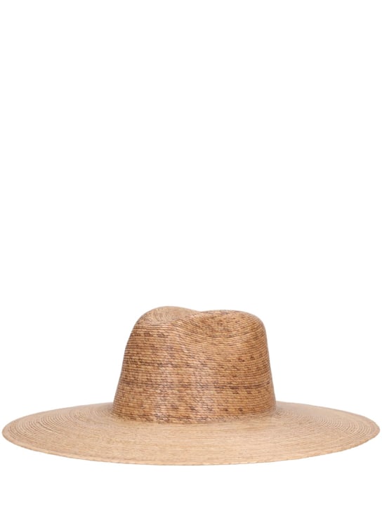 LACK OF COLOR: Palma wide fedora hat - Natural - women_2 | Luisa Via Roma