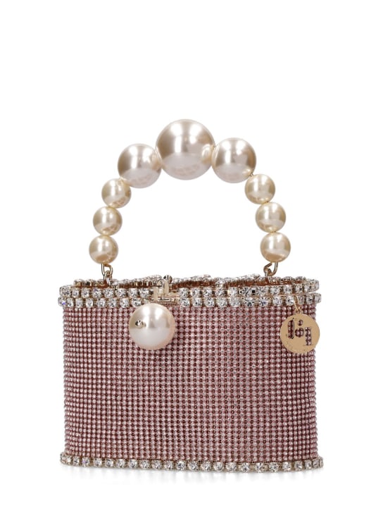 Rosantica: Holli Luce embellished top handle bag - Pink - women_1 | Luisa Via Roma