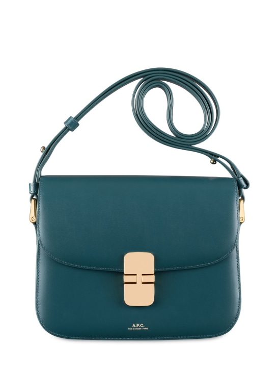 A.P.C.: Small Grace leather shoulder bag - women_0 | Luisa Via Roma