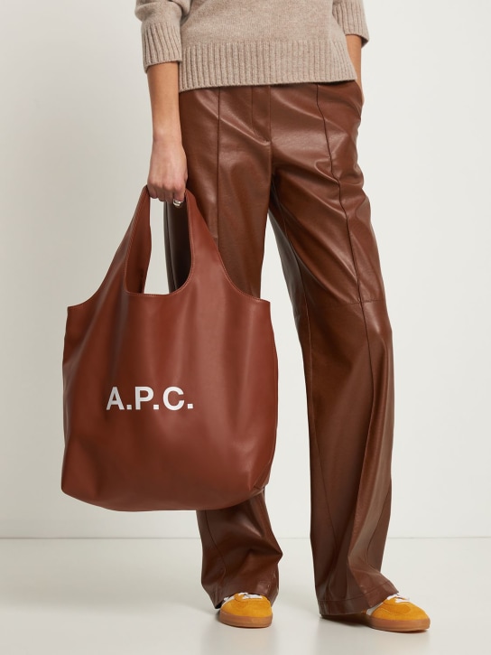 A.P.C.: Ninon faux leather tote bag - women_1 | Luisa Via Roma