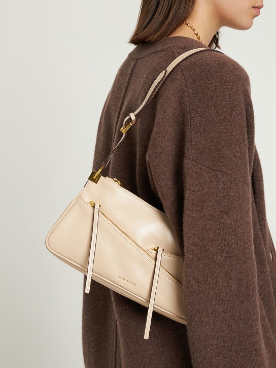 Manu Atelier: Three zipped leather bag - women_1 | Luisa Via Roma