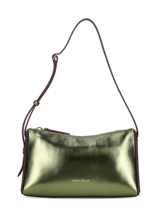Manu Atelier: Mini Prism leather shoulder bag - women_0 | Luisa Via Roma