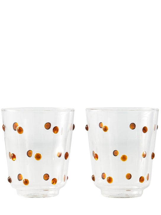 Polspotten: Set de 2 vasos de vidrio - ecraft_0 | Luisa Via Roma