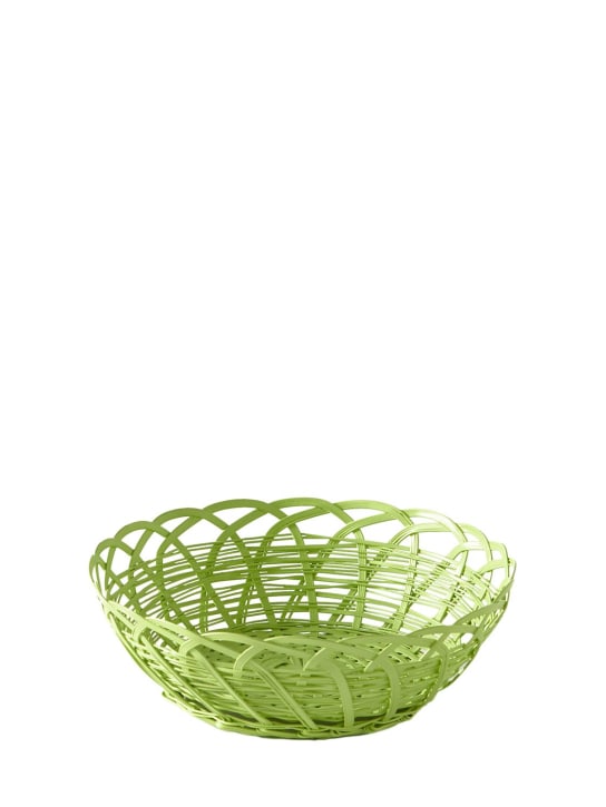 Polspotten: Bakkie iron lace basket - Green - ecraft_0 | Luisa Via Roma