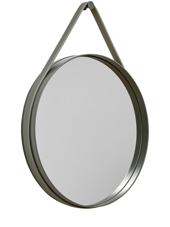 HAY: Strap mirror - Army Green - ecraft_0 | Luisa Via Roma