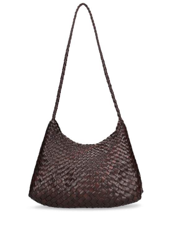 Dragon Diffusion: Santa Rosa handwoven leather tote bag - women_0 | Luisa Via Roma