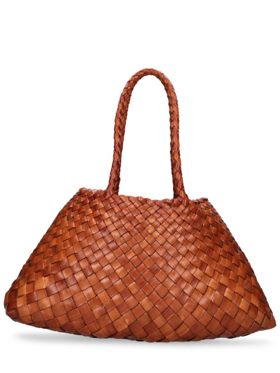 Dragon Diffusion: Big Santa Croce leather tote bag - Tan - women_0 | Luisa Via Roma