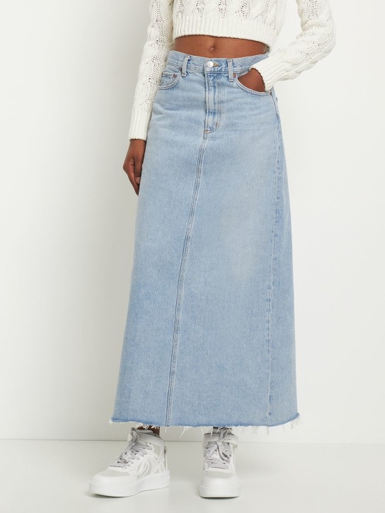 Stella McCartney: S-wave 2 リサイクルポリエステルスニーカー - ホワイト - women_1 | Luisa Via Roma