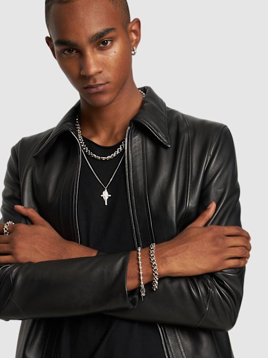 Emanuele Bicocchi: Sharp link chain bracelet - men_1 | Luisa Via Roma