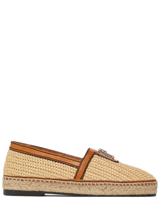 Dsquared2: Espadrilles en raphia 10 mm - women_0 | Luisa Via Roma