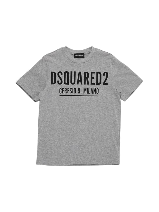 Dsquared2 boy's T-shirt in cotton Black