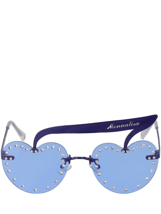 Monnalisa: Cherry shaped sunglasses - Mavi - kids-girls_0 | Luisa Via Roma