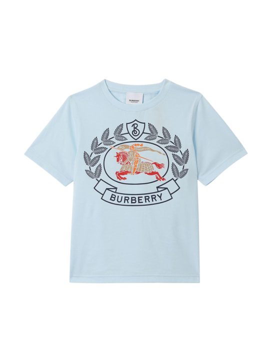 Burberry logo-print shop jersey t-shirt