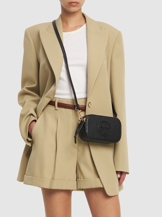 Tory Burch: Mini Perry bombe leather camera bag - women_1 | Luisa Via Roma