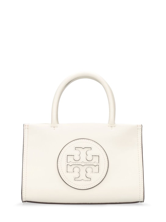 Tory Burch: Mini Ella top handle bag - Warm White - women_0 | Luisa Via Roma