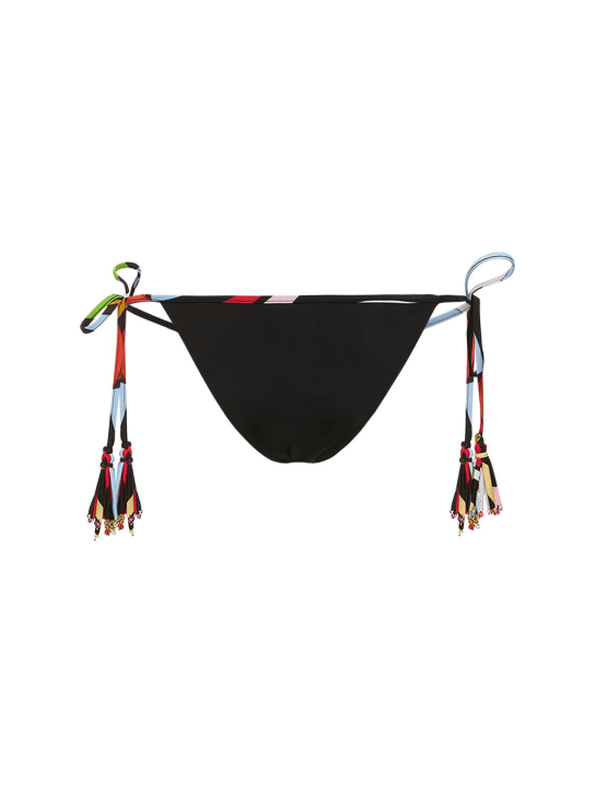 Pucci: Disappering logo比基尼泳裤 - 黑色 - women_4 | Luisa Via Roma