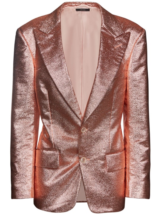 Metallic womens clearance blazer