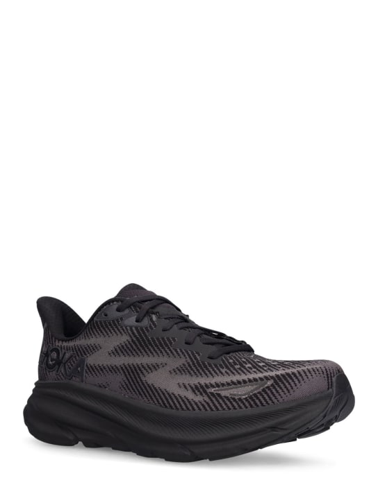 Hoka: Clifton 9 sneakers - Black - women_2 | Luisa Via Roma