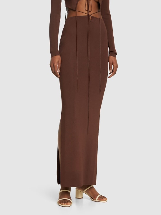 Aeyde: 55mm Anni leather sandals - women_1 | Luisa Via Roma