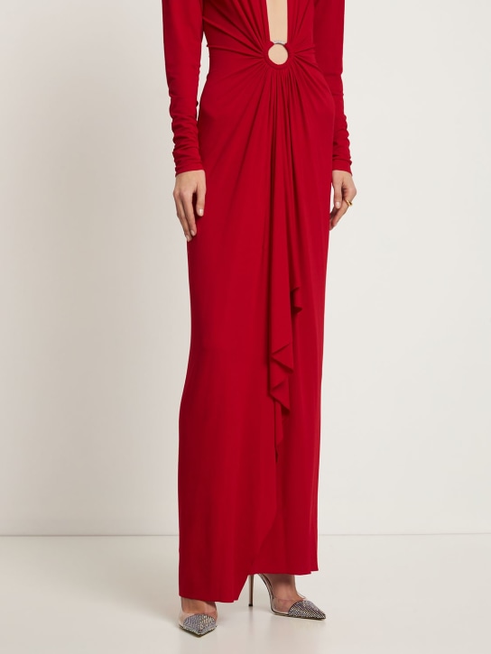 Alexandre Vauthier: 105mm PVC & crystal pumps - White - women_1 | Luisa Via Roma