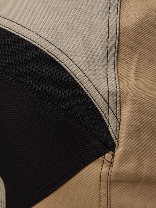 Dion Lee: 系腰带拼接直筒裤 - 绿色 - women_1 | Luisa Via Roma