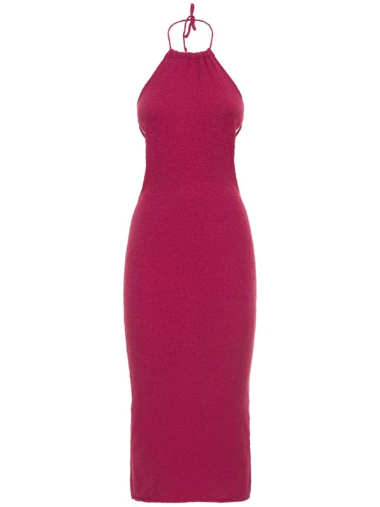 Gimaguas: Marsa cotton long dress - Pink - women_0 | Luisa Via Roma