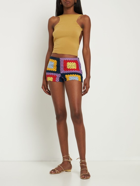 Gimaguas: Gatt ストレッチビスコーストップ - ベージュ - women_1 | Luisa Via Roma