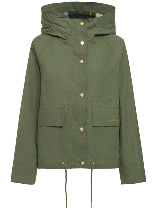 BARBOUR: Wasserabweisende Baumwolljacke „Nith“ - women_0 | Luisa Via Roma