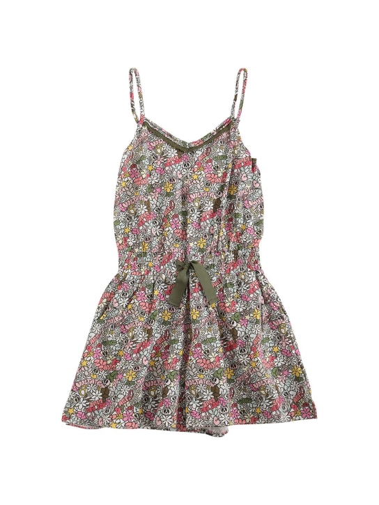 Zadig&Voltaire: Combinaison en viscose imprimé floral - Multicolore - kids-girls_0 | Luisa Via Roma