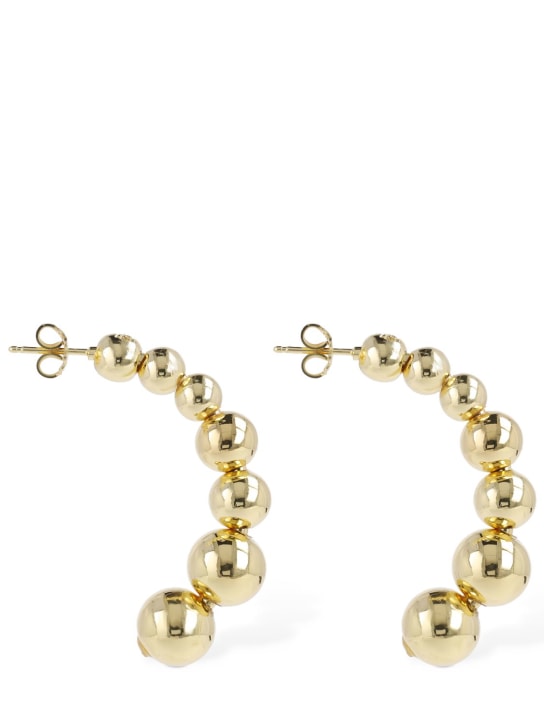 Federica Tosi: Lace Allison hoop earrings - women_0 | Luisa Via Roma