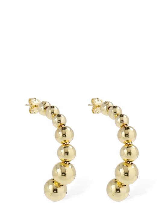 Federica Tosi: Lace Allison hoop earrings - women_1 | Luisa Via Roma