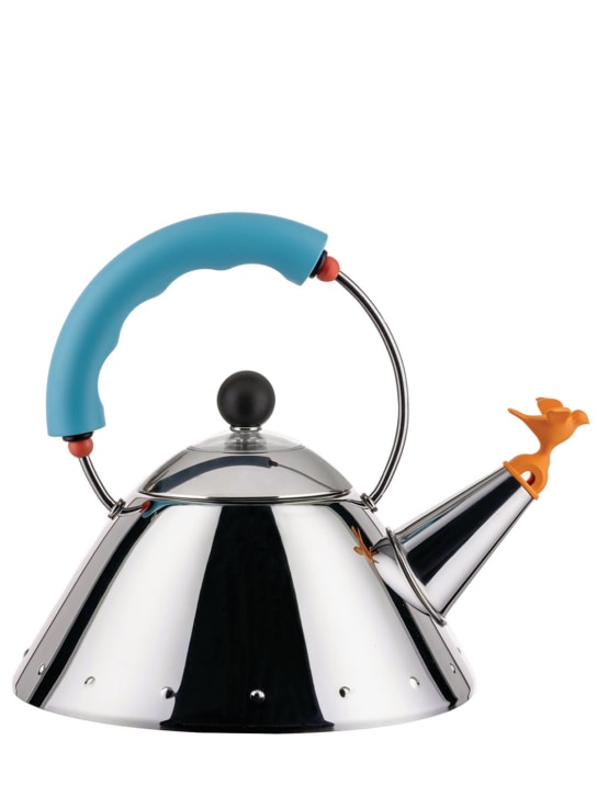 Alessi: 9093 kettle by Michael Graves - Silver - ecraft_0 | Luisa Via Roma