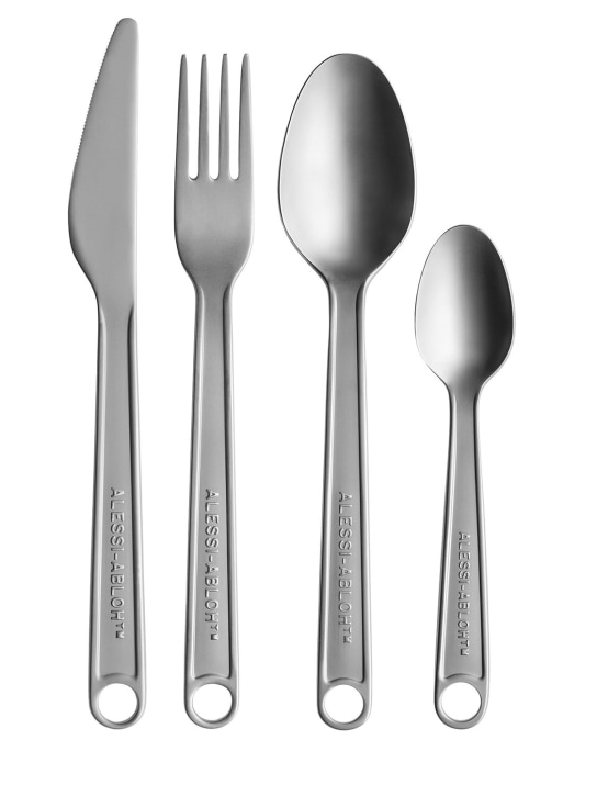 Alessi: Conversational Objects by Virgil Abloh - Silver - ecraft_3 | Luisa Via Roma